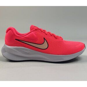 Nike Revolution 7 Womens Pink White Shoes Sneakers Running Athletic FB2208-602